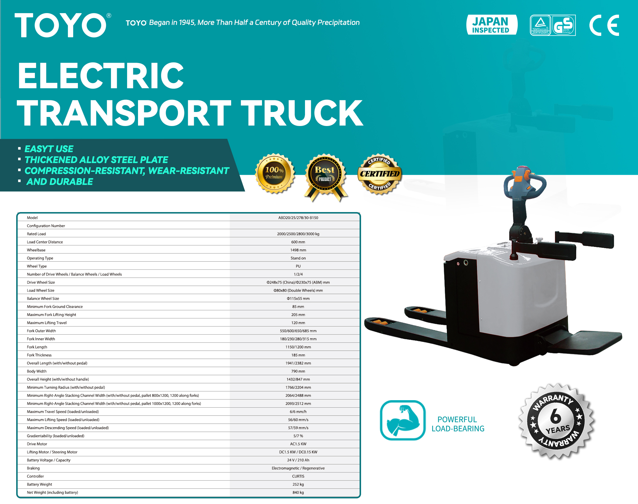 ABD Electric Transport Truck(x)