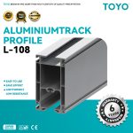 Aluminiumtrack Profile L-180