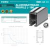 Aluminiumtrack Profile L-180(x)