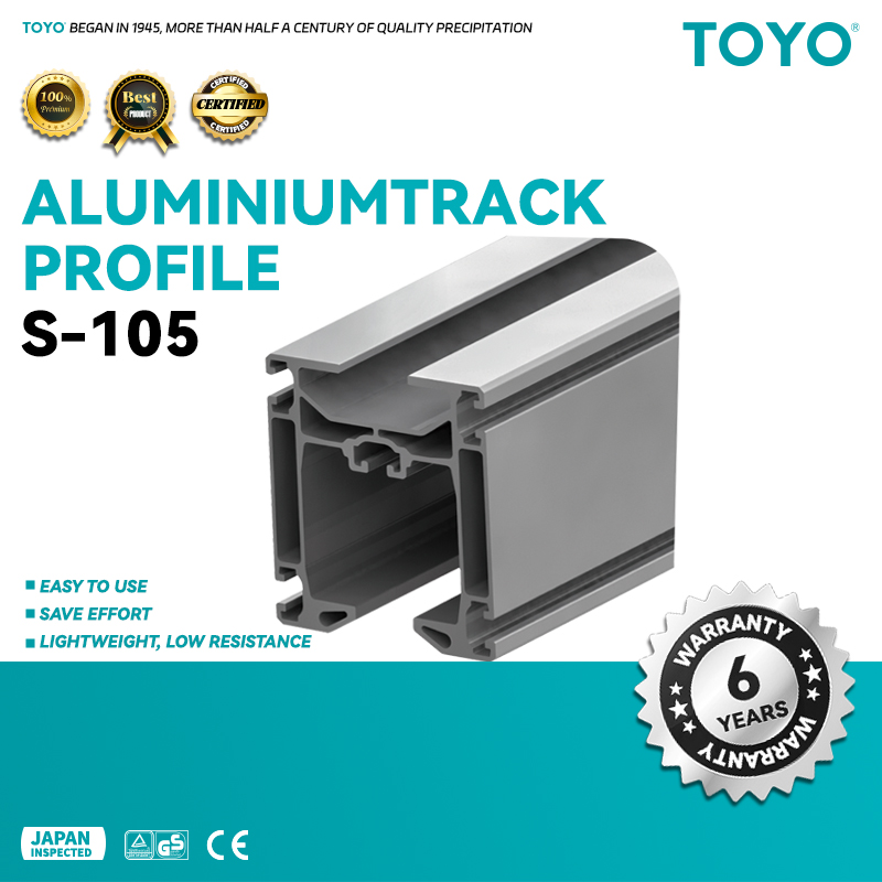 Aluminiumtrack Profile S-105