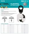 CD Universal lifting Clamp（x)