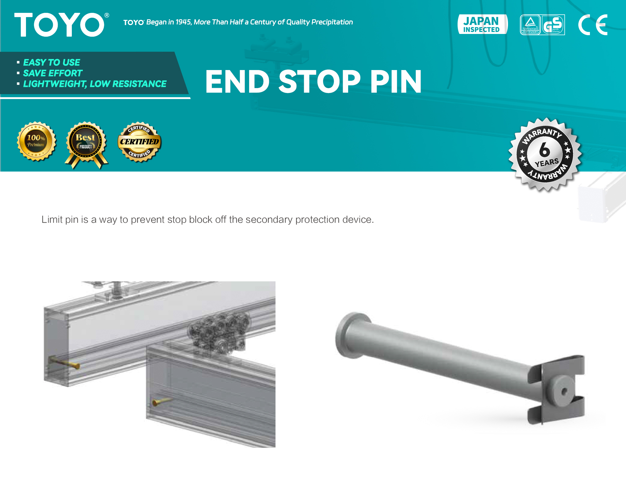 End Stop Pin(x)