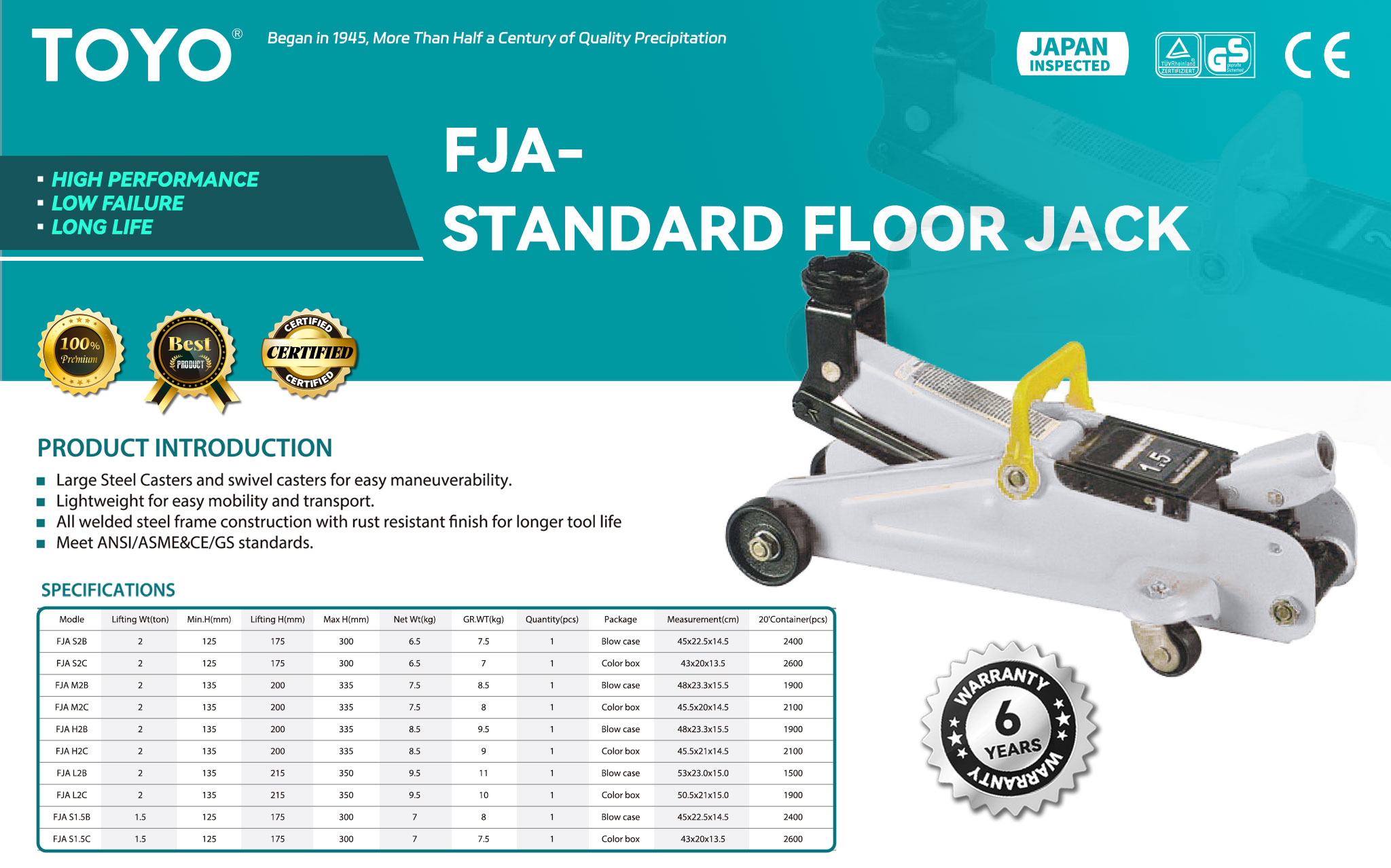 FJA-Standard-Floor-Jack(X)