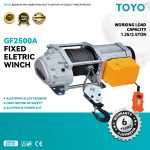 GF2500A Fixed Eletric Winch