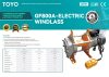 GF800A Fixed Eletric Winch(X)