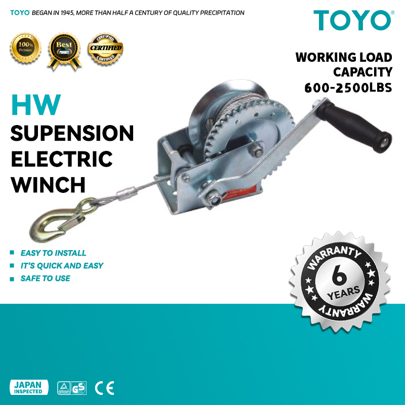 HW- Hand Winch With Wire Rope