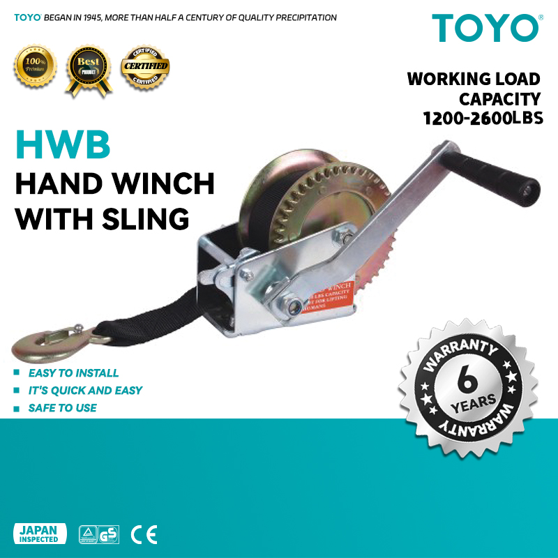 HWB-Hand Winch With Sling