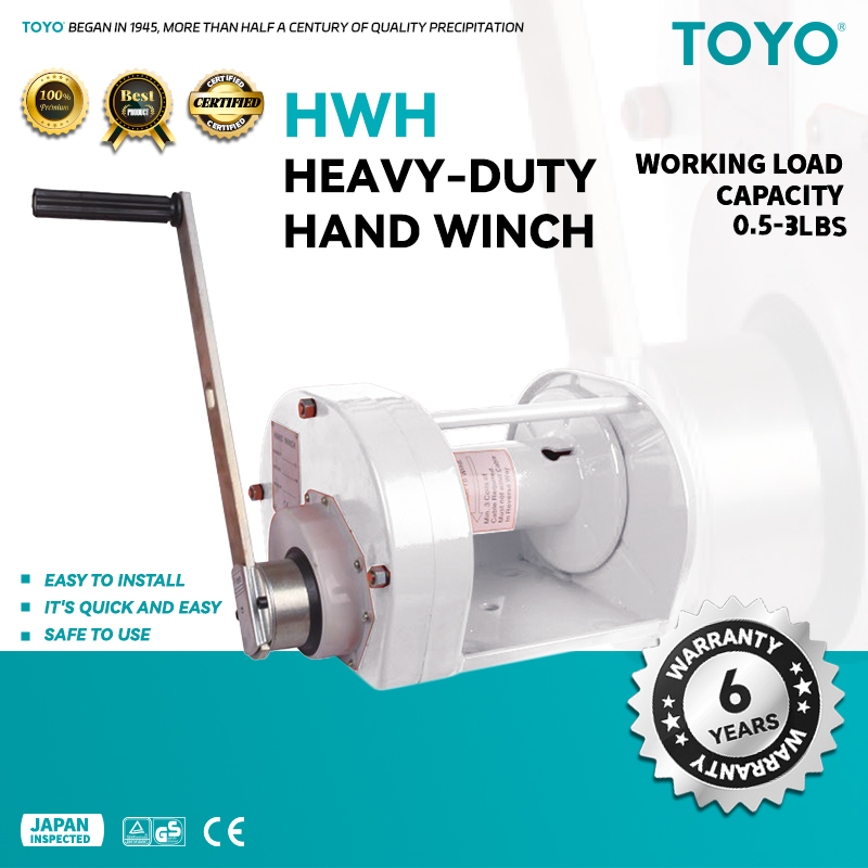 HWH Heavy-Duty Hand Winch