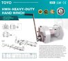 HWH Heavy-Duty Hand Winch(x)
