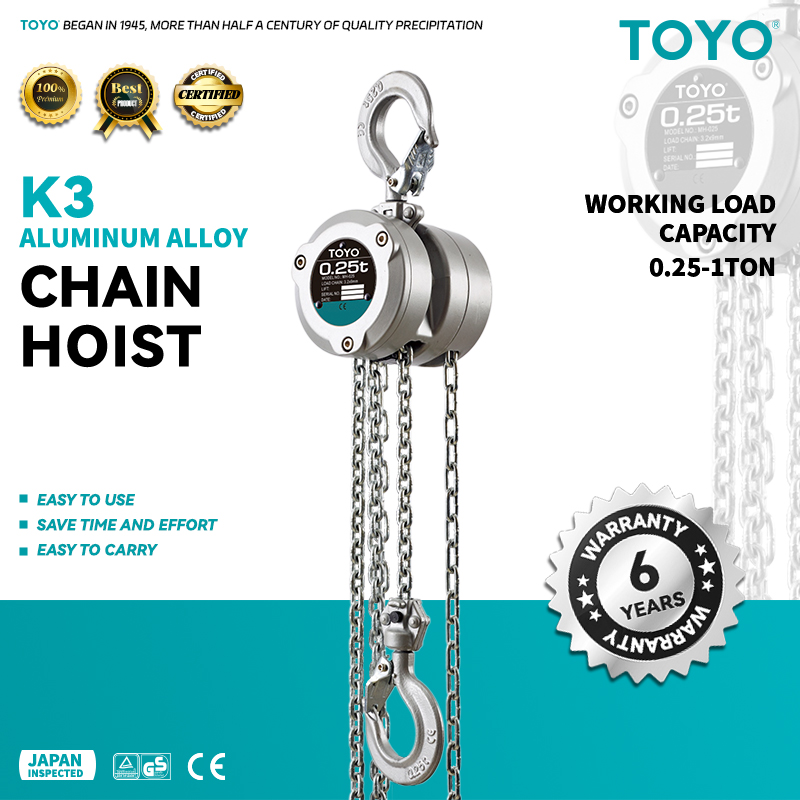 K3-Aluminum Alloy Chain Hoist
