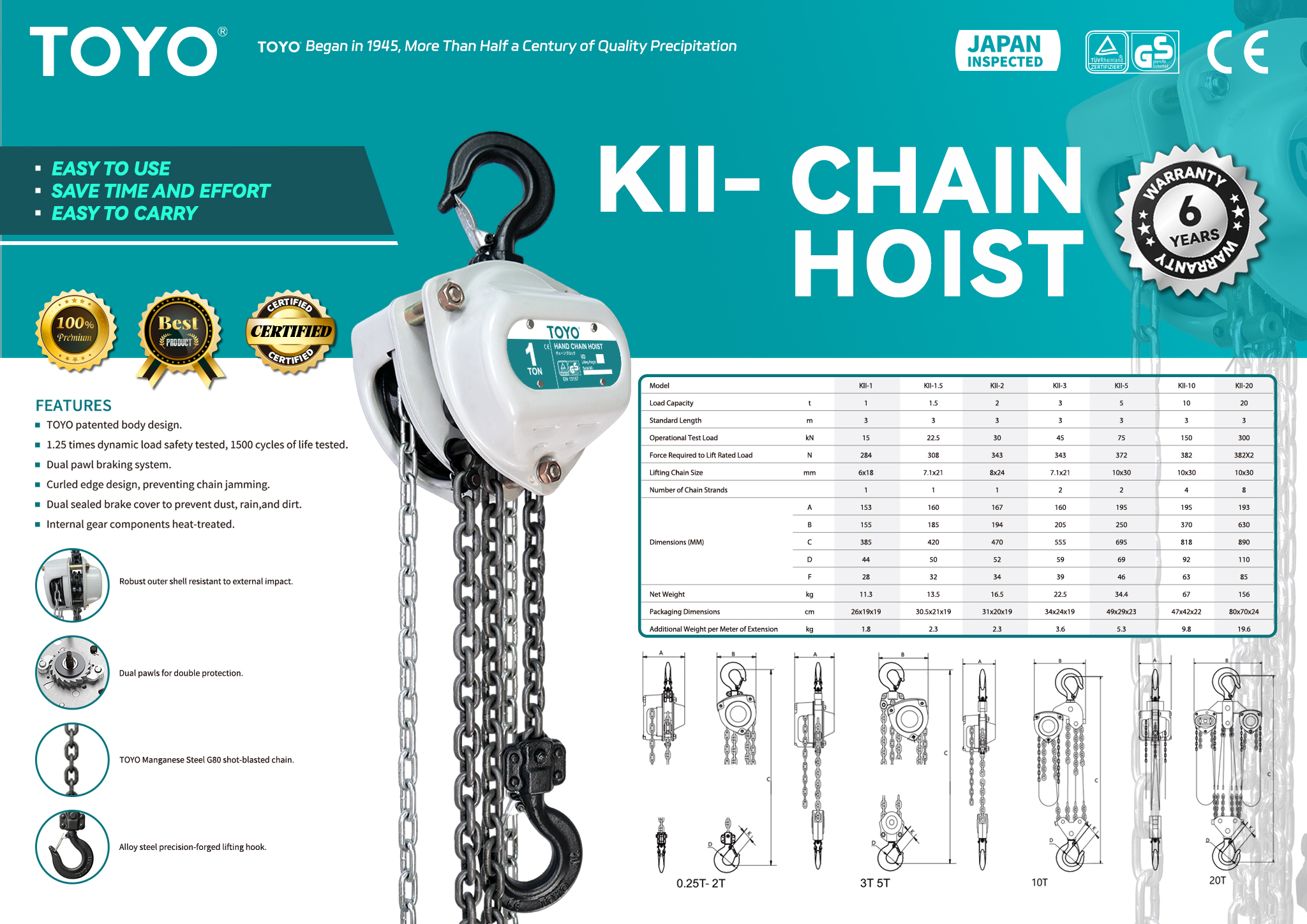 KII-Chain Hoist(X)