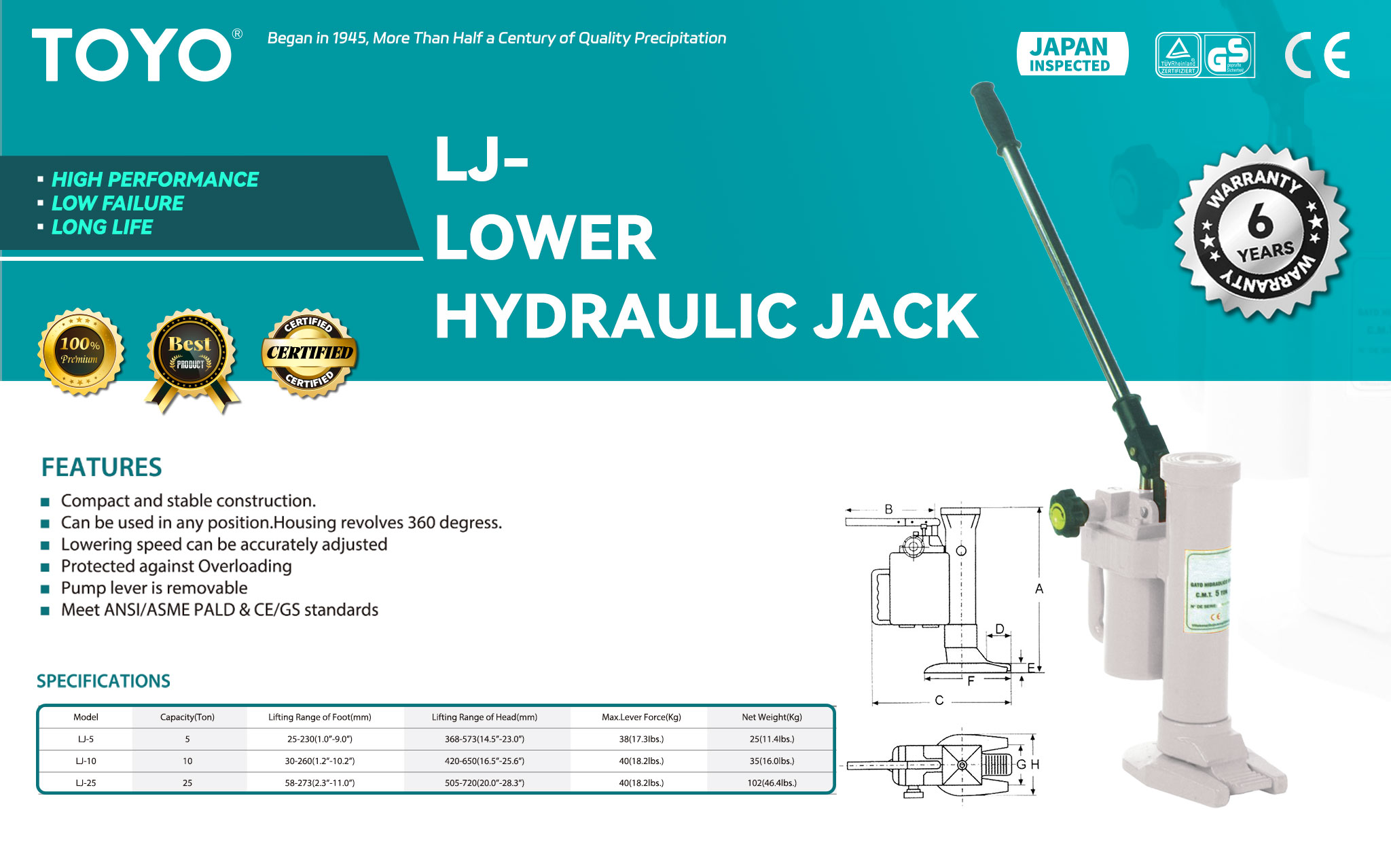 LJ-Lower-Hydraulic-Jack(X)