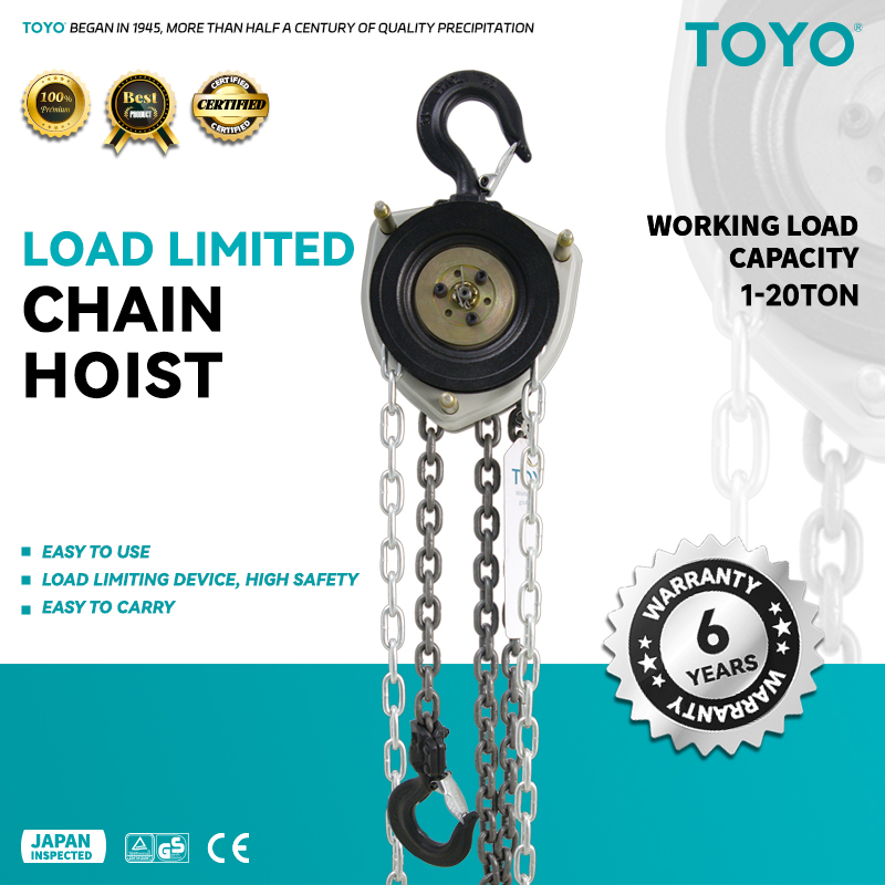 Load Limited Chain Hoist