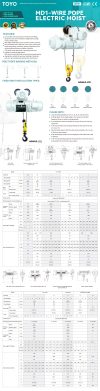 MD1 Wire Rope Electric Hoist(X)