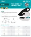 PDB Horizontal Llifting Clamp(x)