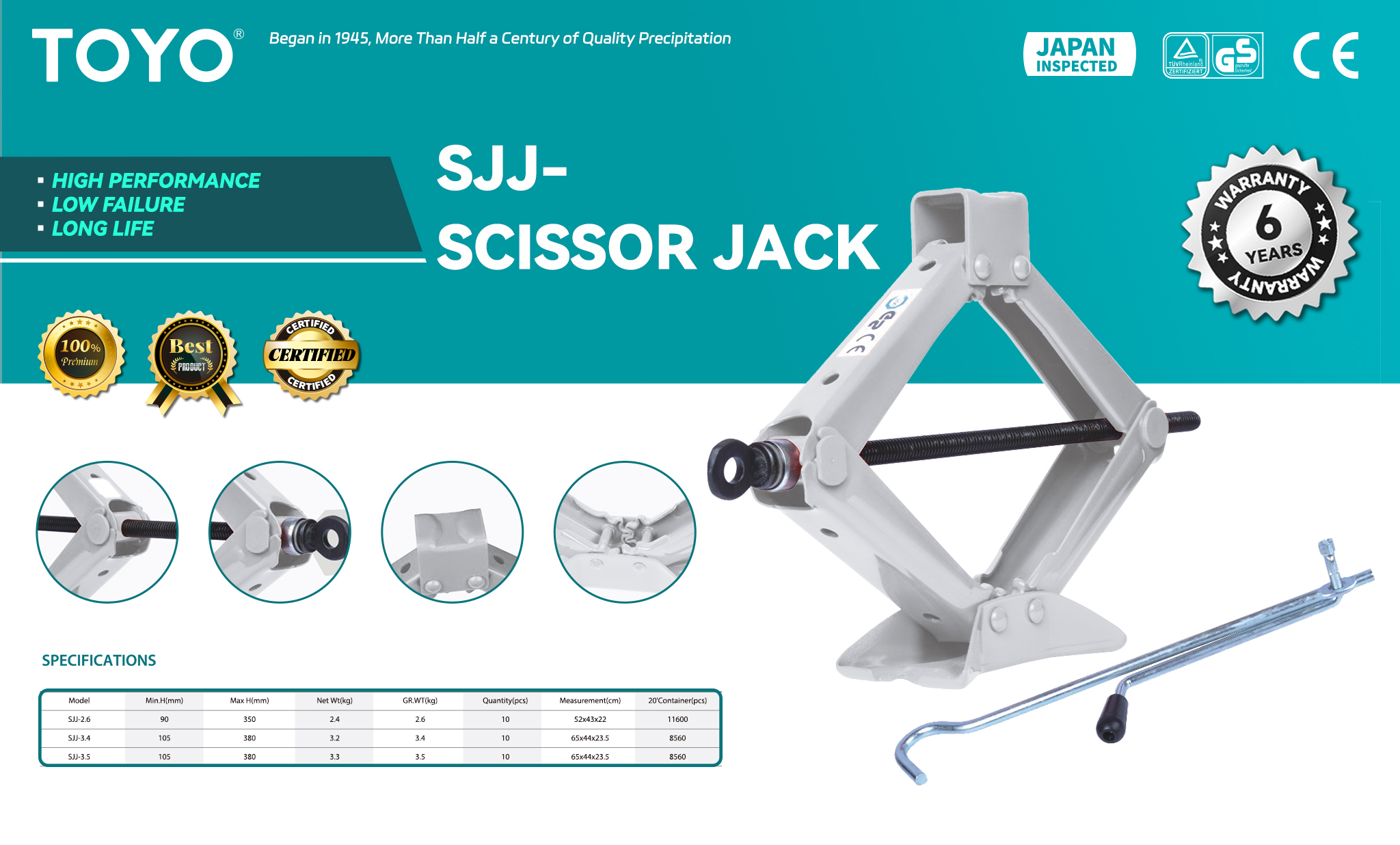 SJJ Scissor Jack(X)