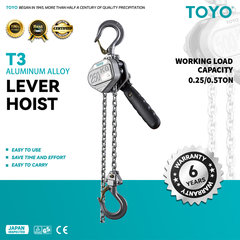 T3 Aluminum Alloy Lever Hoist