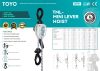 TML Mini lever Hoist(X)