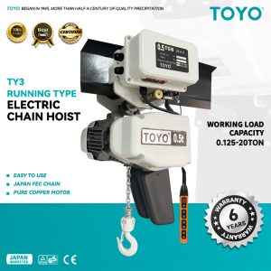 TY3 Running Type Electric Chain Hoist
