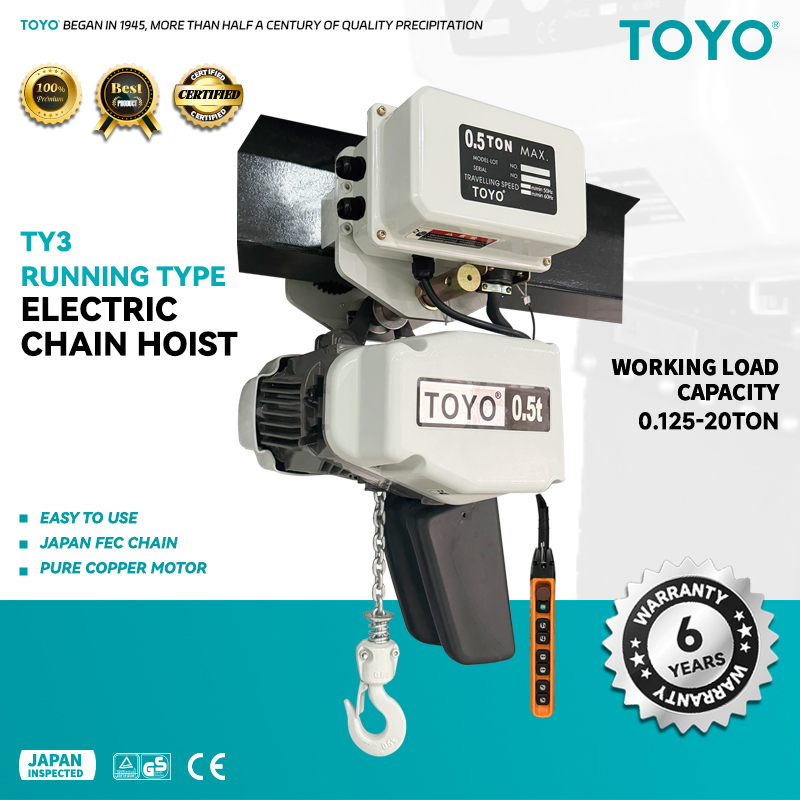 TY3 Running Type Electric Chain Hoist