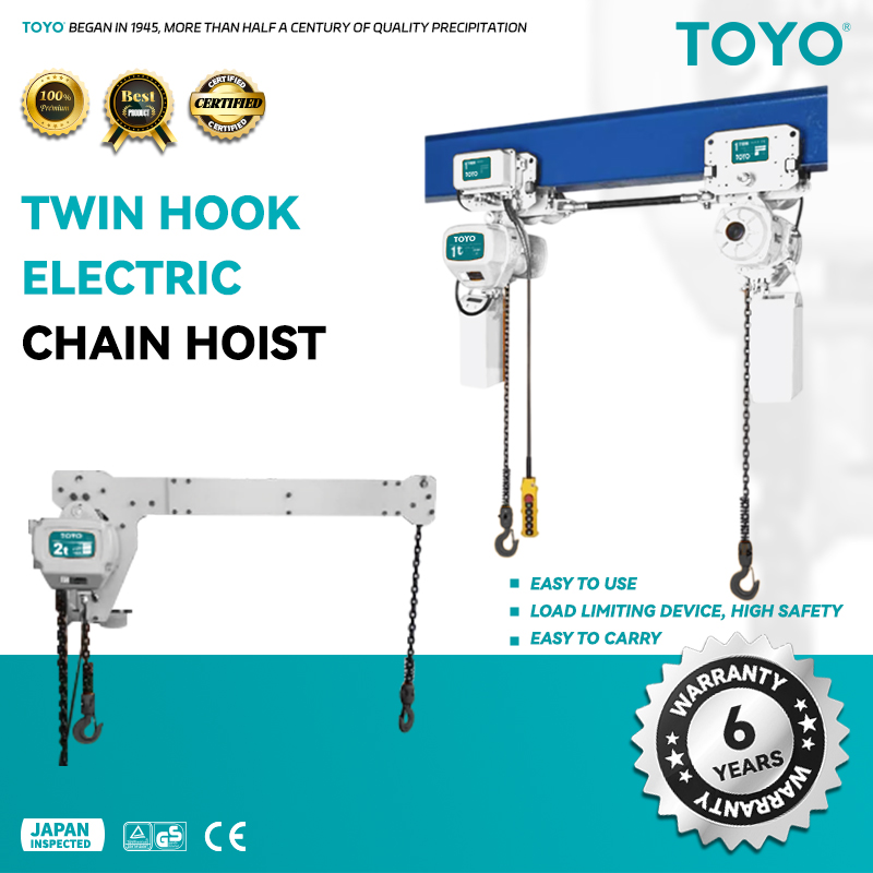 Twin Hook Electric Chain Hoist