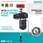 W12-Electric Stage Chain Hoist