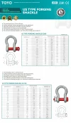 US Type Forging Shackle G209